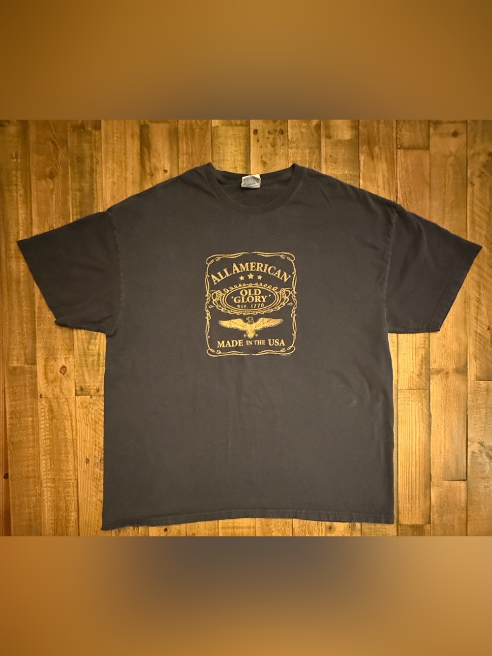 Vintage All American “Old Glory” Made in the USA Graphic T-Shirt 2XL